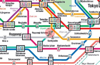 六本木駅から東京駅：都市の脈動と時間の流れ